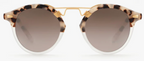 ST. LOUIS - Matte Oyster to Crystal 24K Mirror Polarized