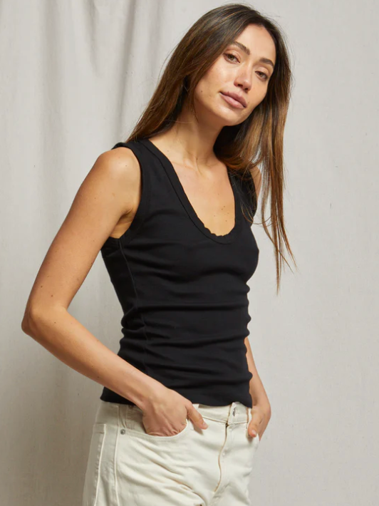 Jordan U Neck Rib Tank