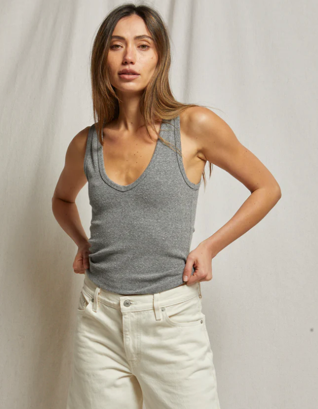 Maria V Neck Blondie Tank