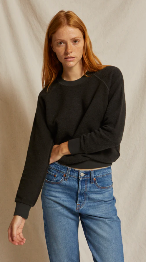 Ziggy Inside Out L/S Fleece Crewneck Sweatshirt