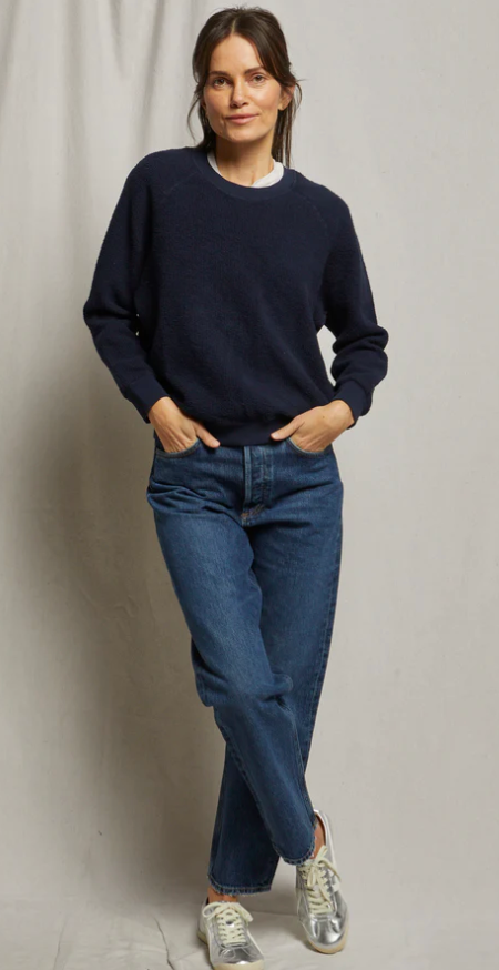 Ziggy Inside Out L/S Fleece Crewneck Sweatshirt