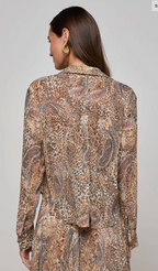 Cosette Crop Hi Low Shirt