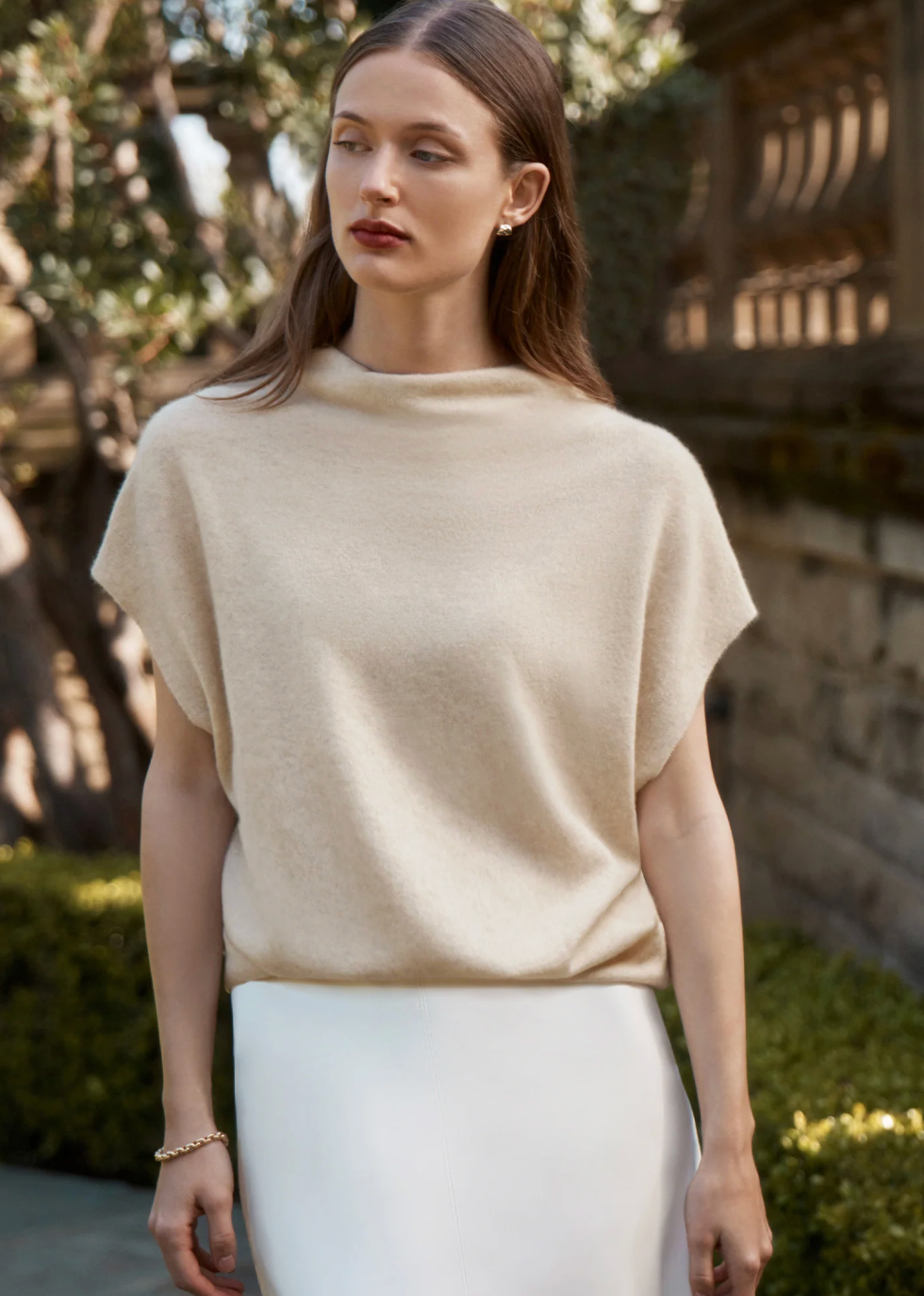 Morten Funnel Neck Top