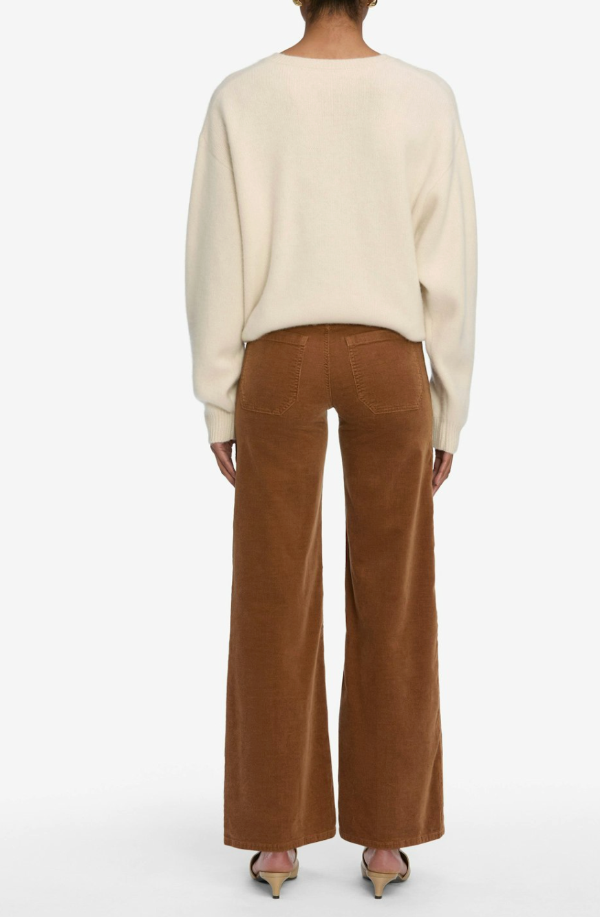 LE SLIM PALAZZO MODERNIST POCKET CORDUROY
