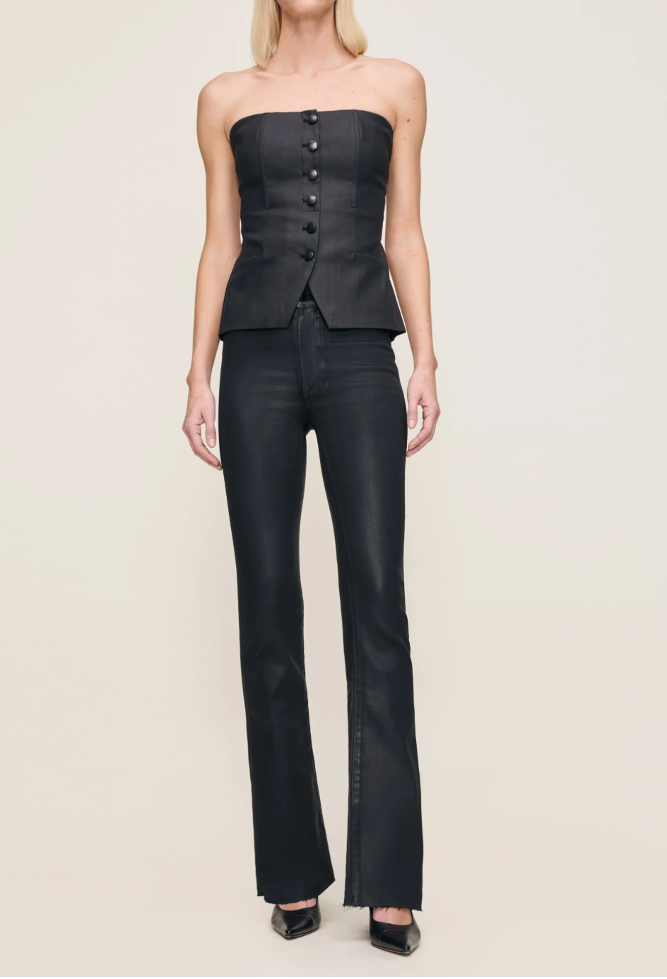 Bridget Boot Black Coated