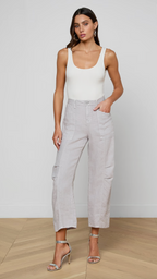 Cody cropped linen pants