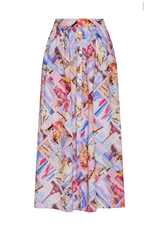 Seina Poplin Midi Skirt