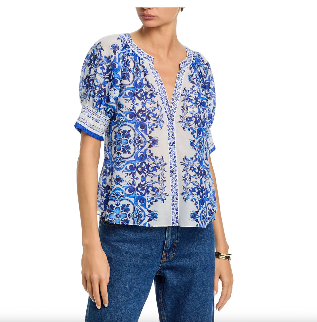 Thalia Button Down Blouse