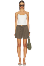 Paper Bag Waist Linen Short