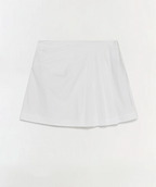 Devlin Cotton Pleated Mini Skirt