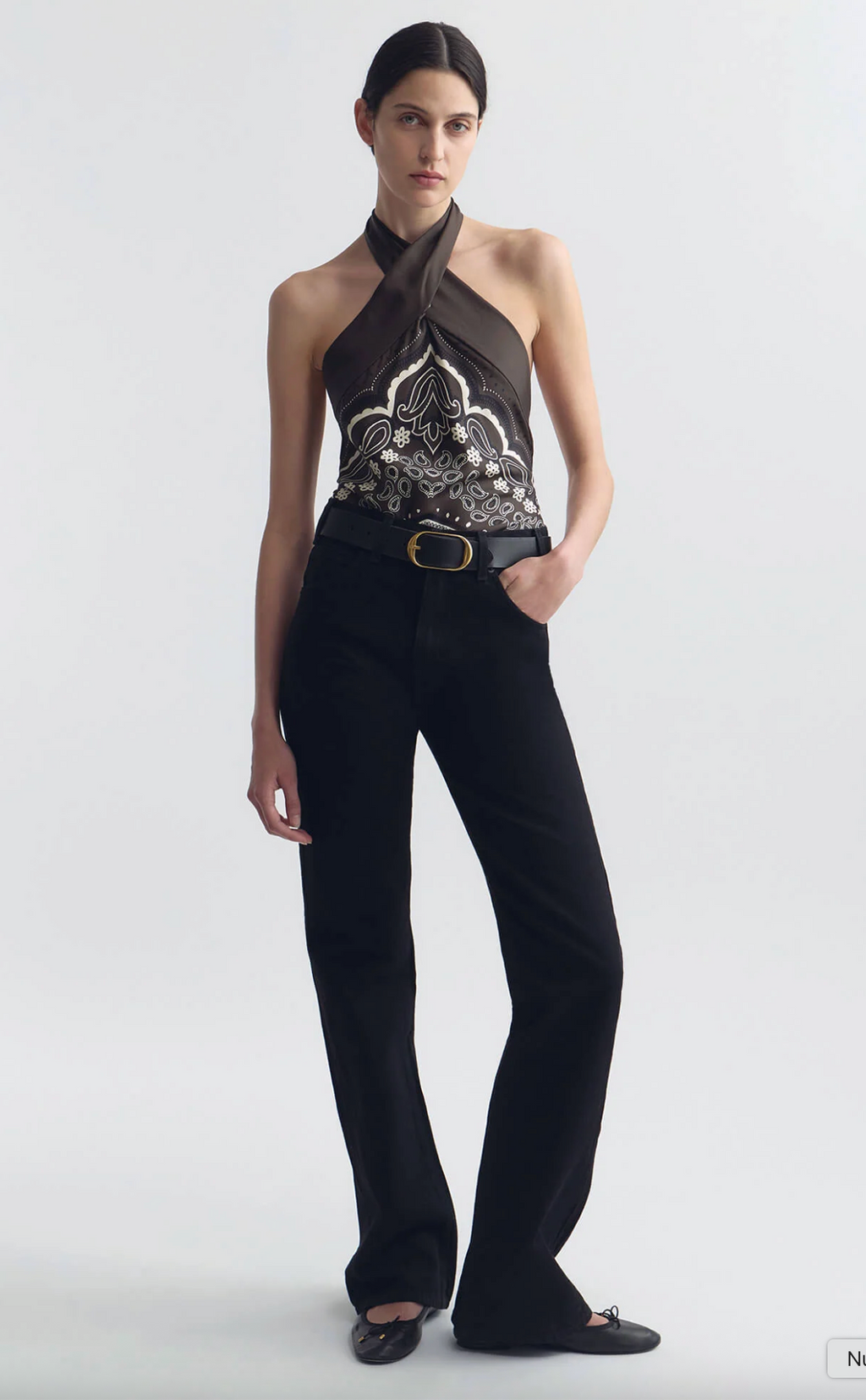 Solal Silk Halter Top