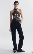 Solal Silk Halter Top