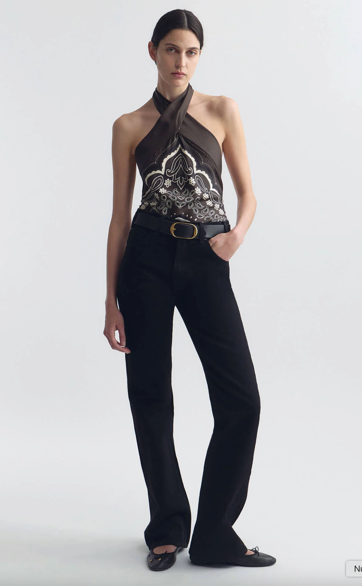 Solal Silk Halter Top
