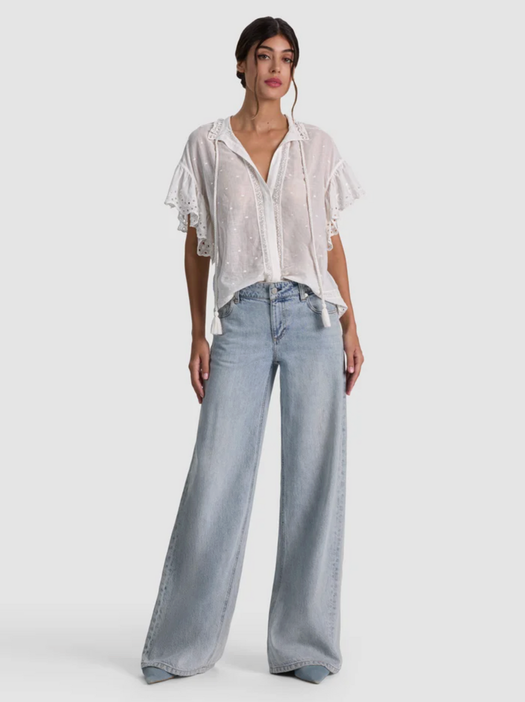 Julius Embroidered Tunic Top