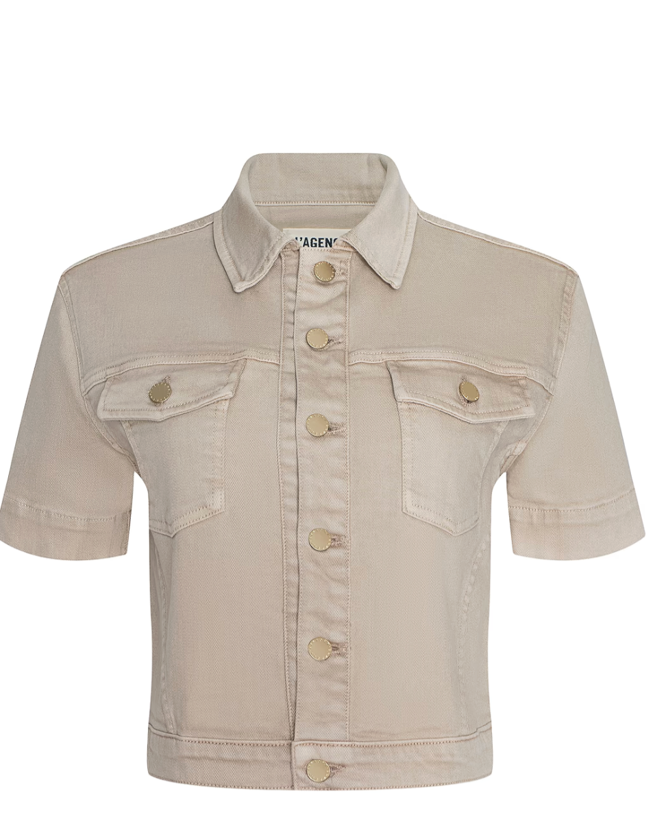 Kristie Short Sleeve Crop Jacket