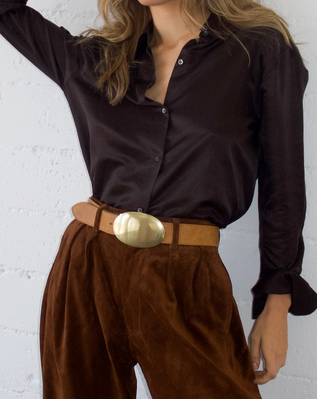 Myra Washed Leather Belt