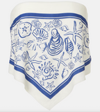 Emberton Linen Bustier Top
