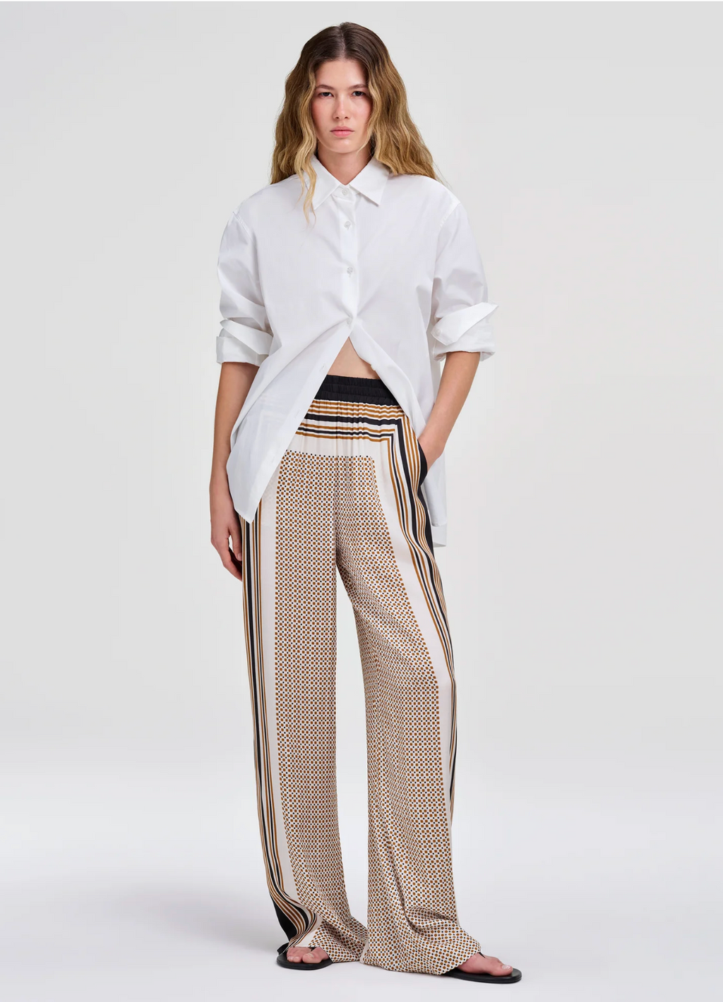 Tyler Scarf Print Pant