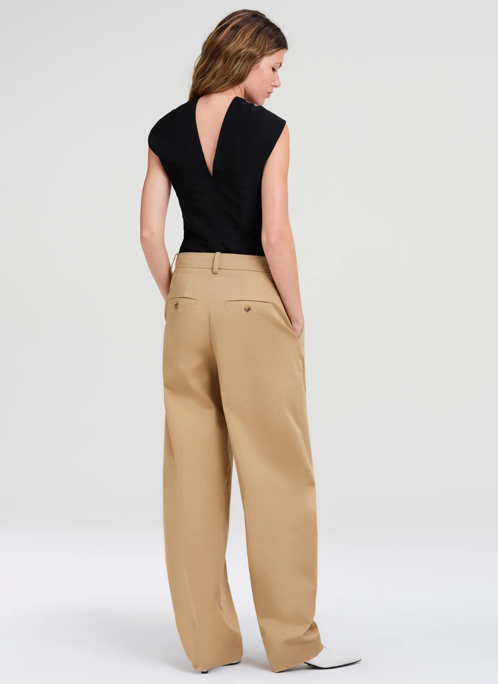 Elouise Stretch Linen Top