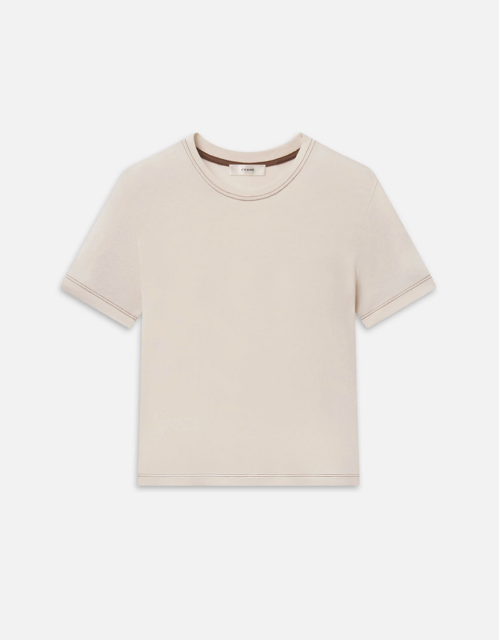 The Contrast Stitch Baby Tee