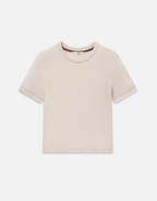 The Contrast Stitch Baby Tee