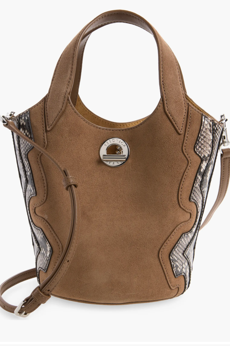 ￼Snake Embossed Anchor Bag