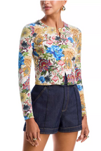 Carson Printed Cardigan