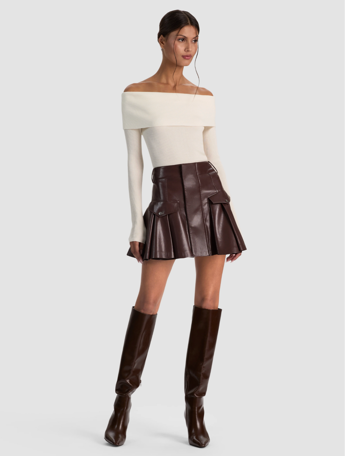 Trinity Vegan Ruffel Skirt
