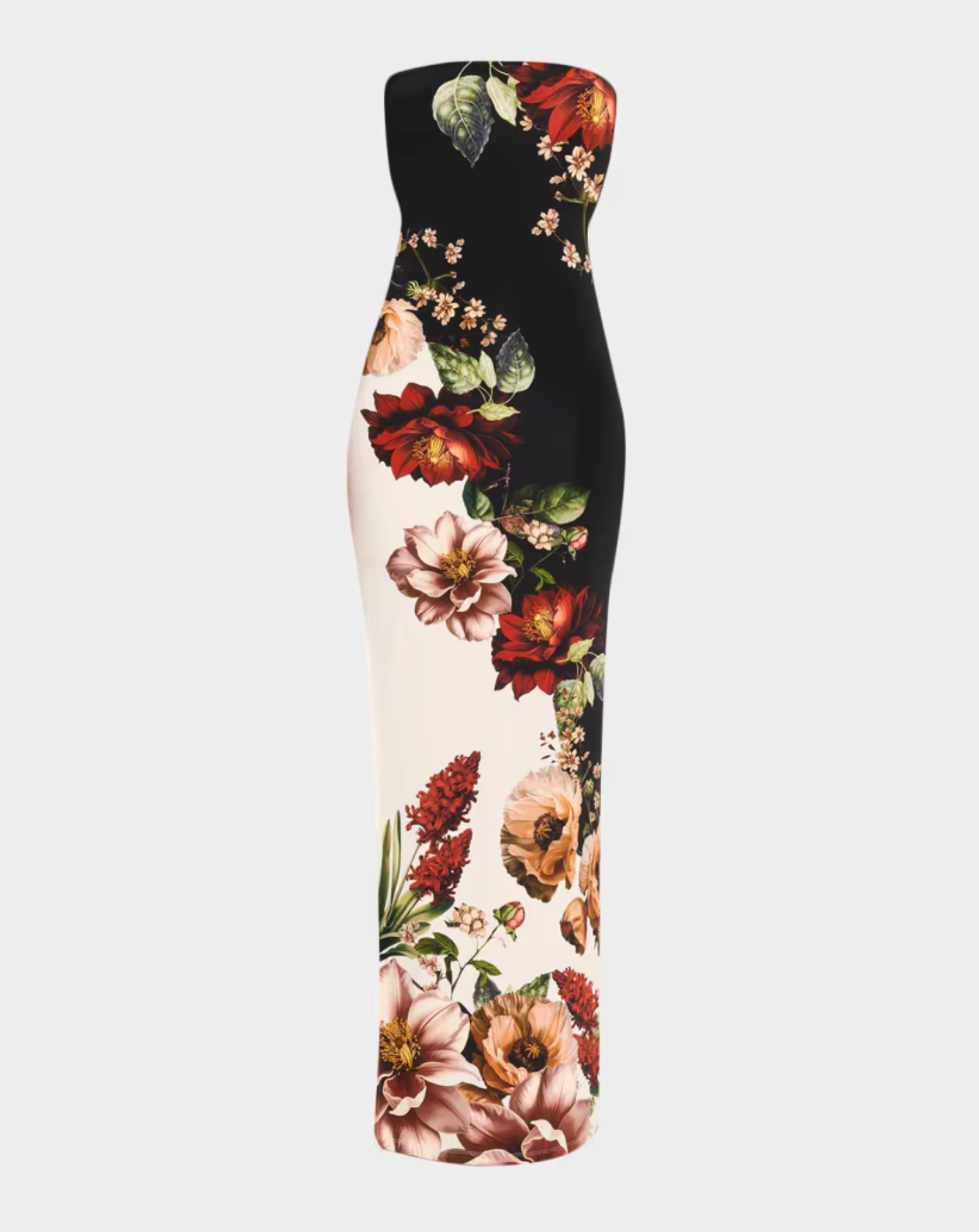 Delora Strapless Midi Dress