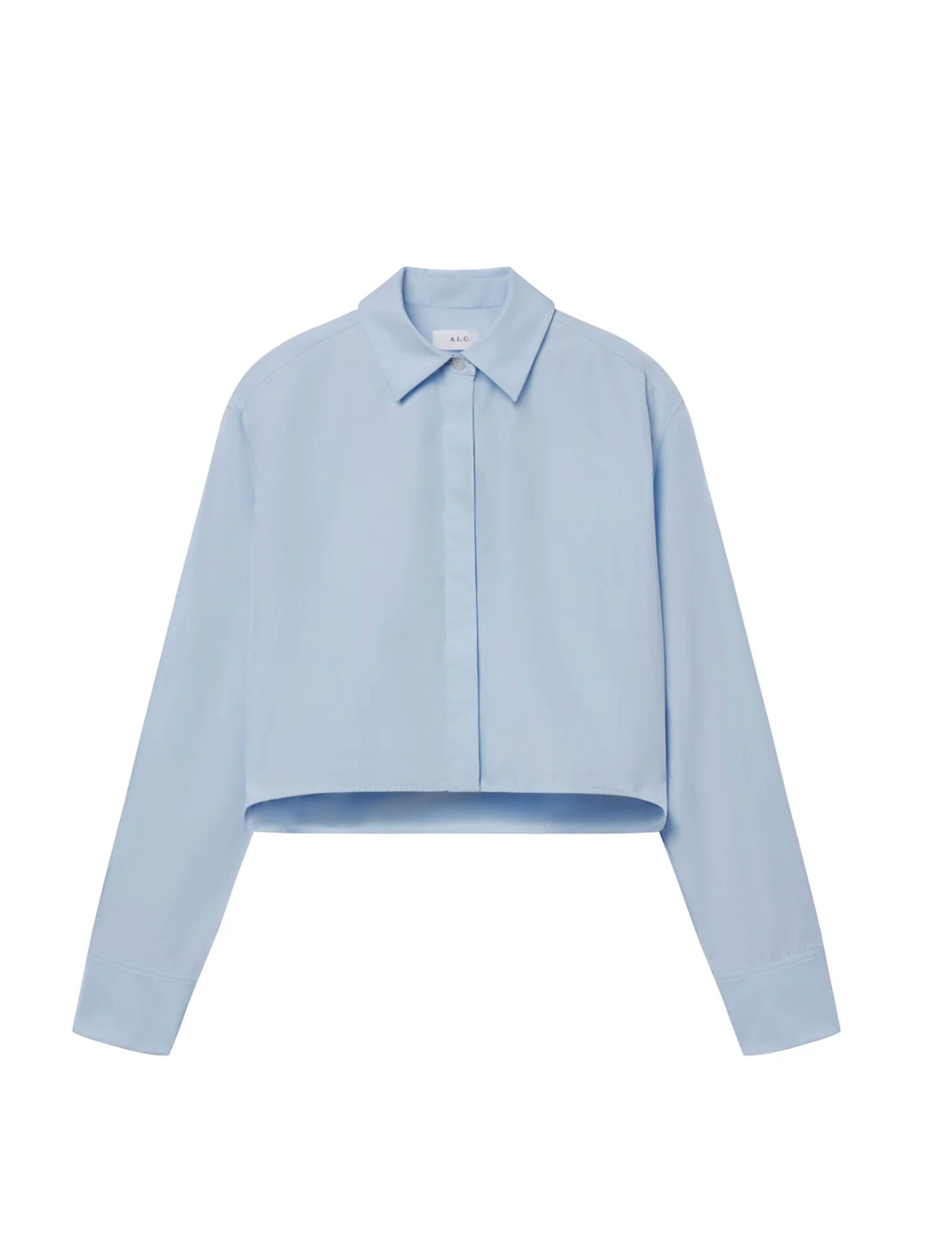 Maude Cropped Cotton Shirt