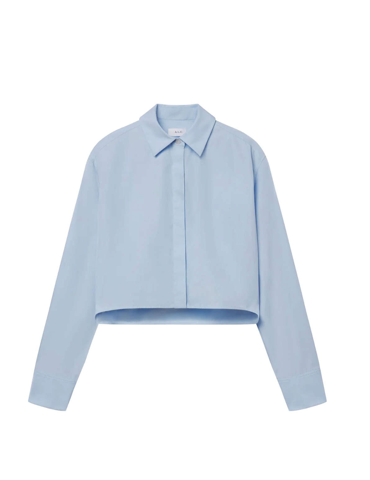 Maude Cropped Cotton Shirt