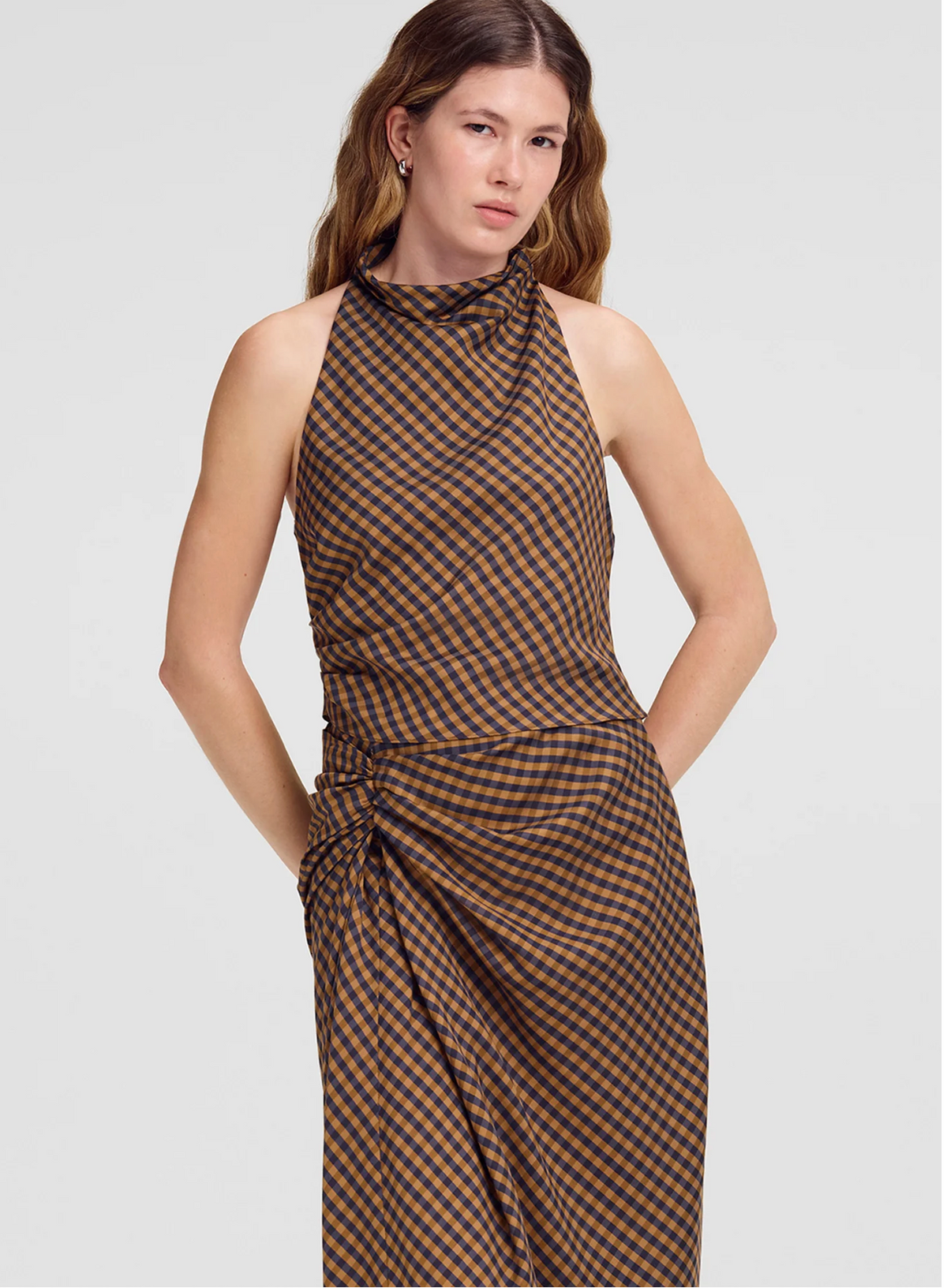 Penelope Check Top