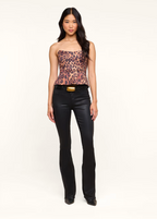 Meliora Corset Peplum Top