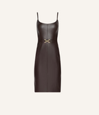 Halia Vegan Leather Dress