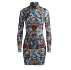 Delora Turtleneck Mini Dress