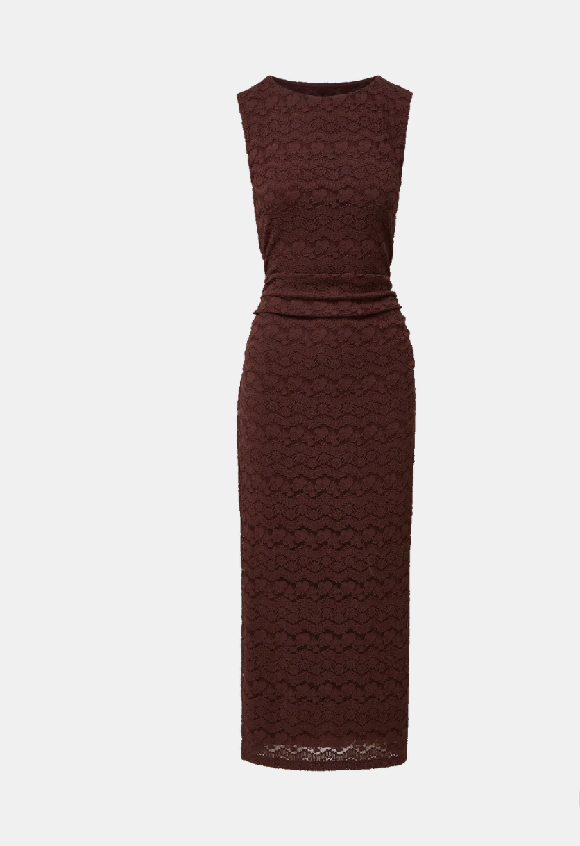 Charissa Lace Midi Dress