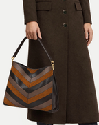 Chevron Vida Shoulder Bag