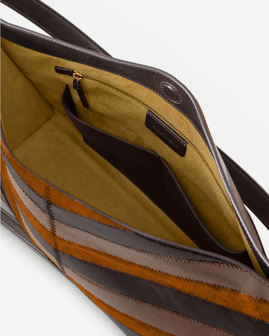 Chevron Vida Shoulder Bag
