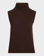 Mazzy Cashmere Turtleneck Tank