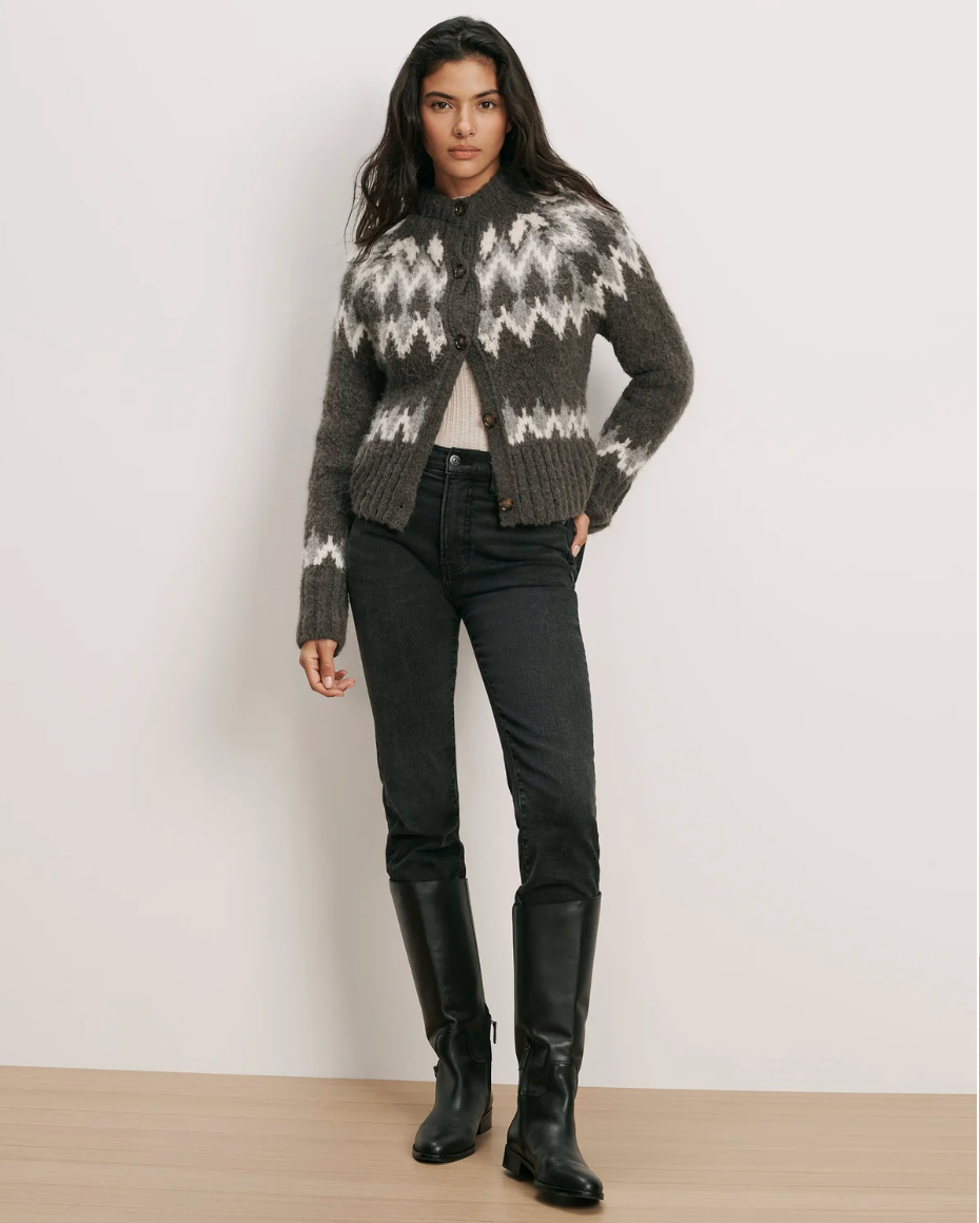 Milla Cropped Straight Leg Jean