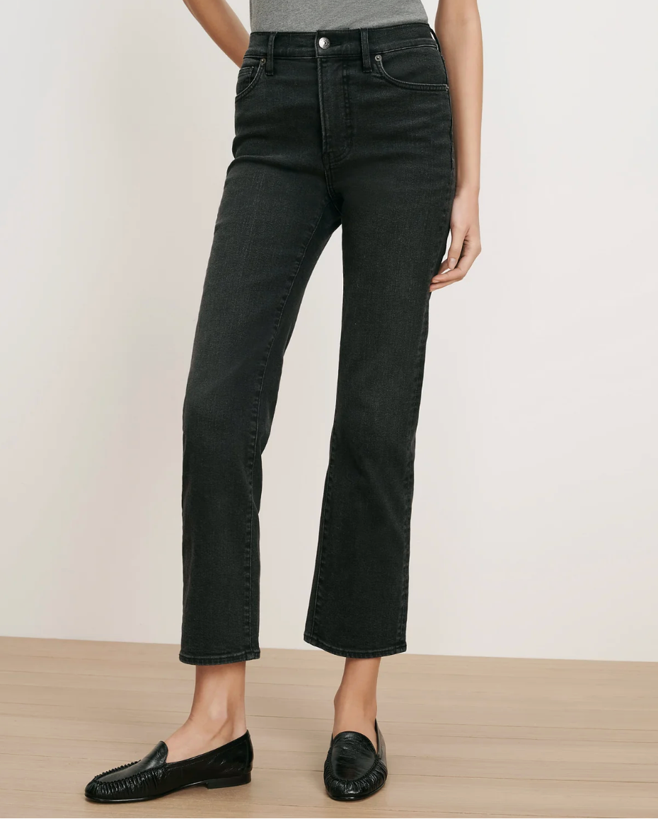 Milla Cropped Straight Leg Jean