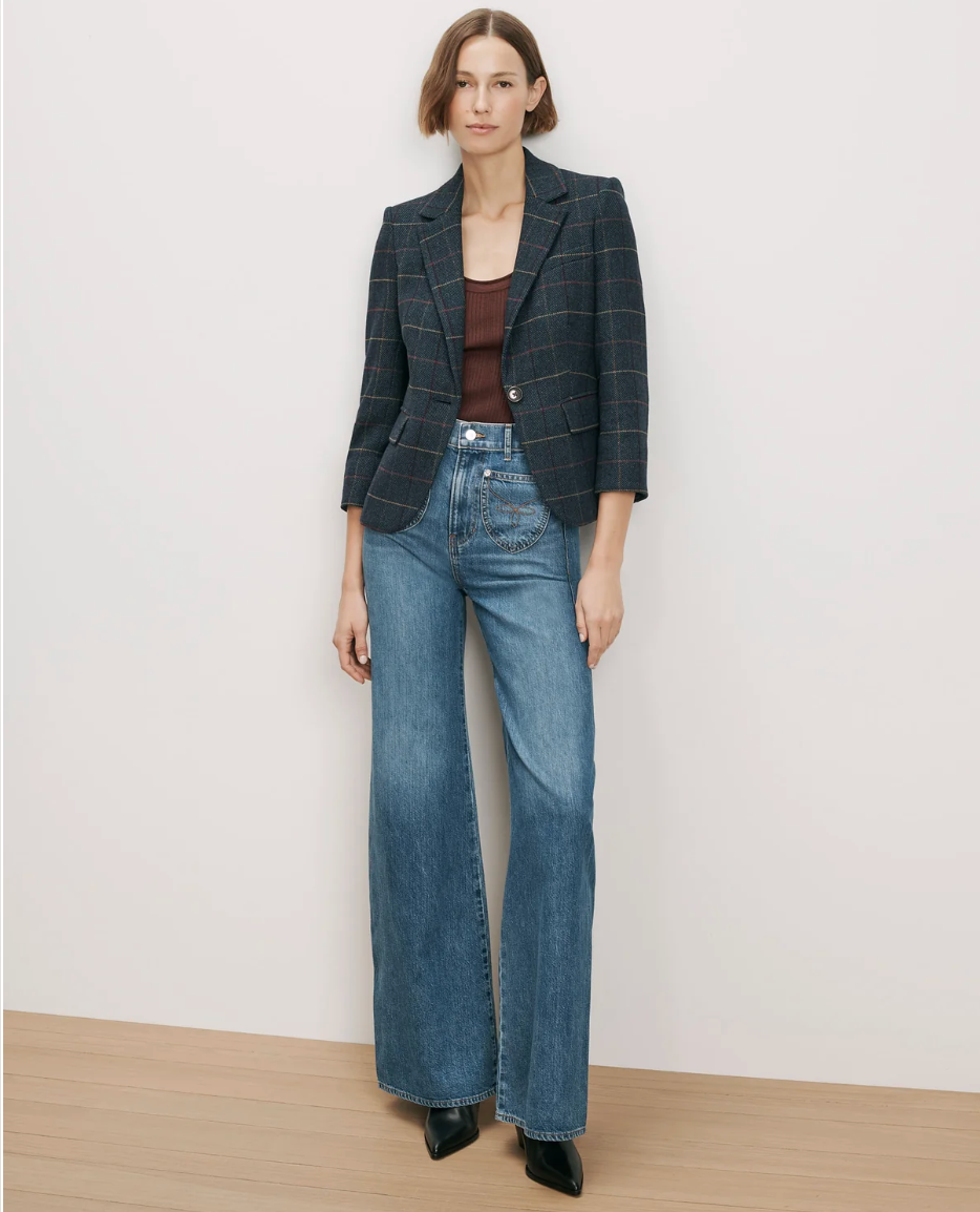 Schoolboy Plaid Dickey Jacket