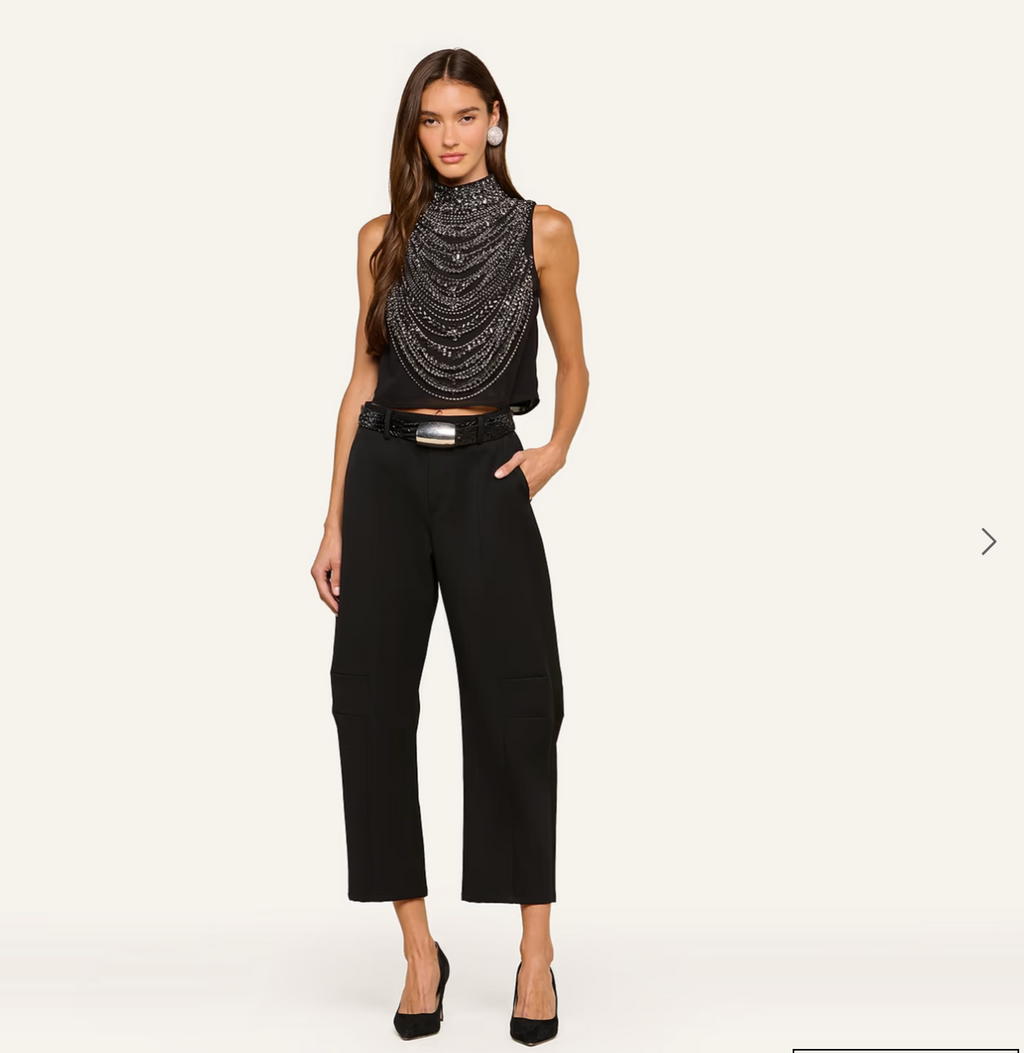 Yun Draped Crystal Tank
