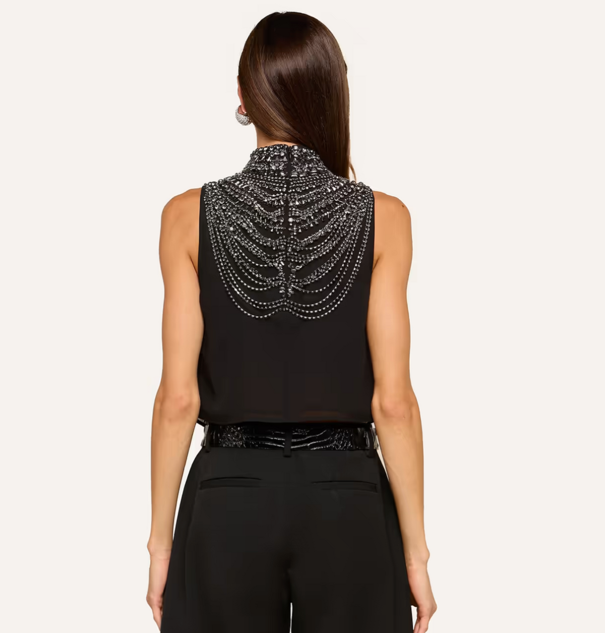 Yun Draped Crystal Tank
