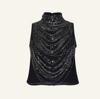 Yun Draped Crystal Tank
