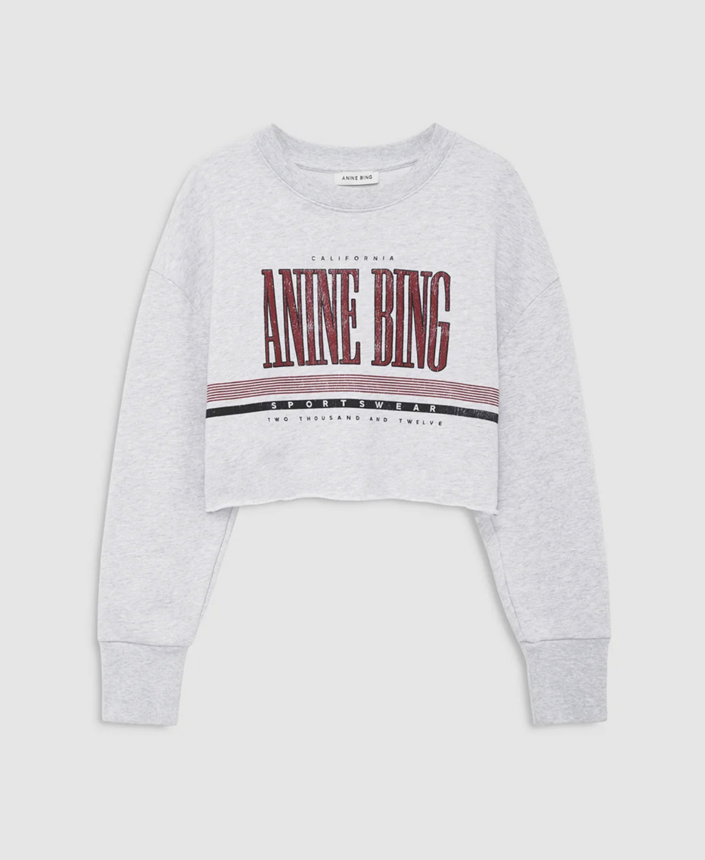 Sporty Crop Sweatshirt