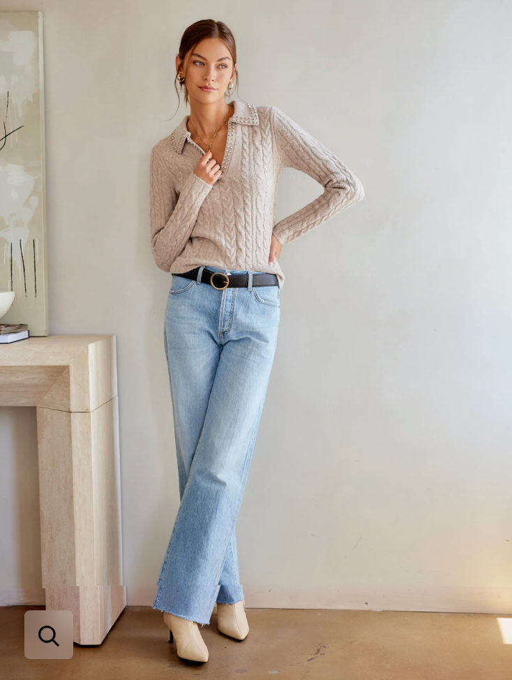 Estelle Cable Knit Sweater