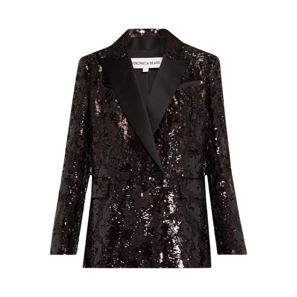 Sevyn Sequin Tuxedo Jacket