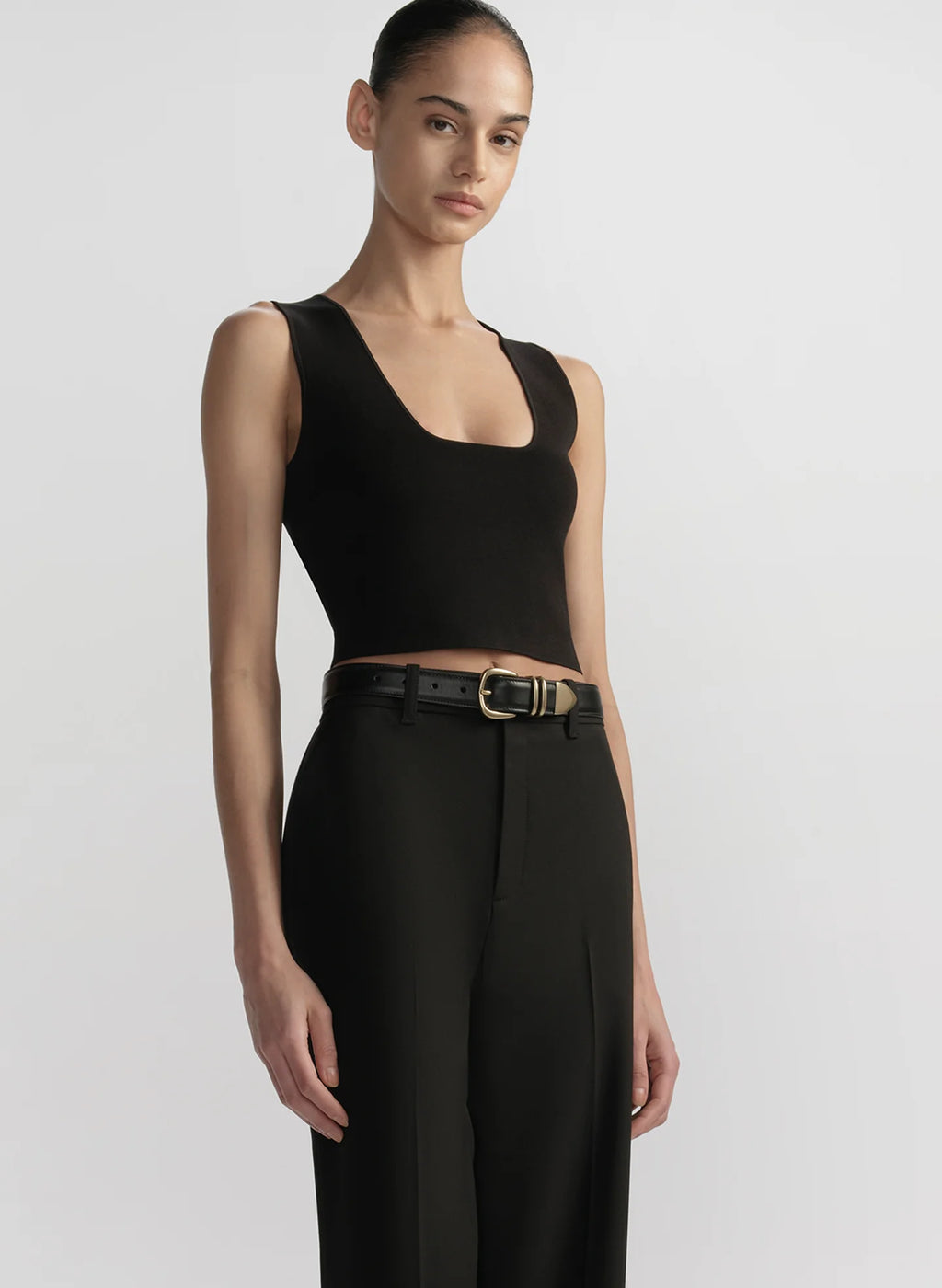 Sera Compact Knit Top