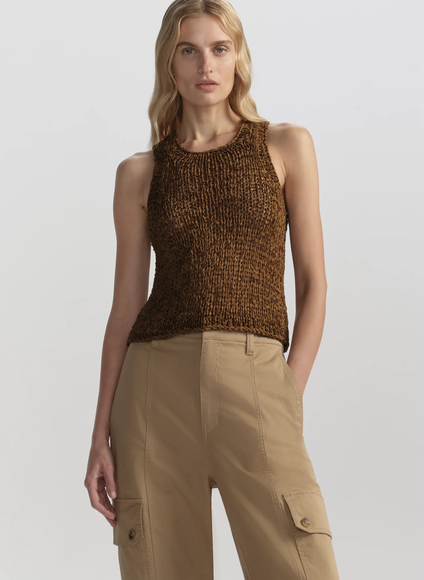 Nelly Open Knit Tank